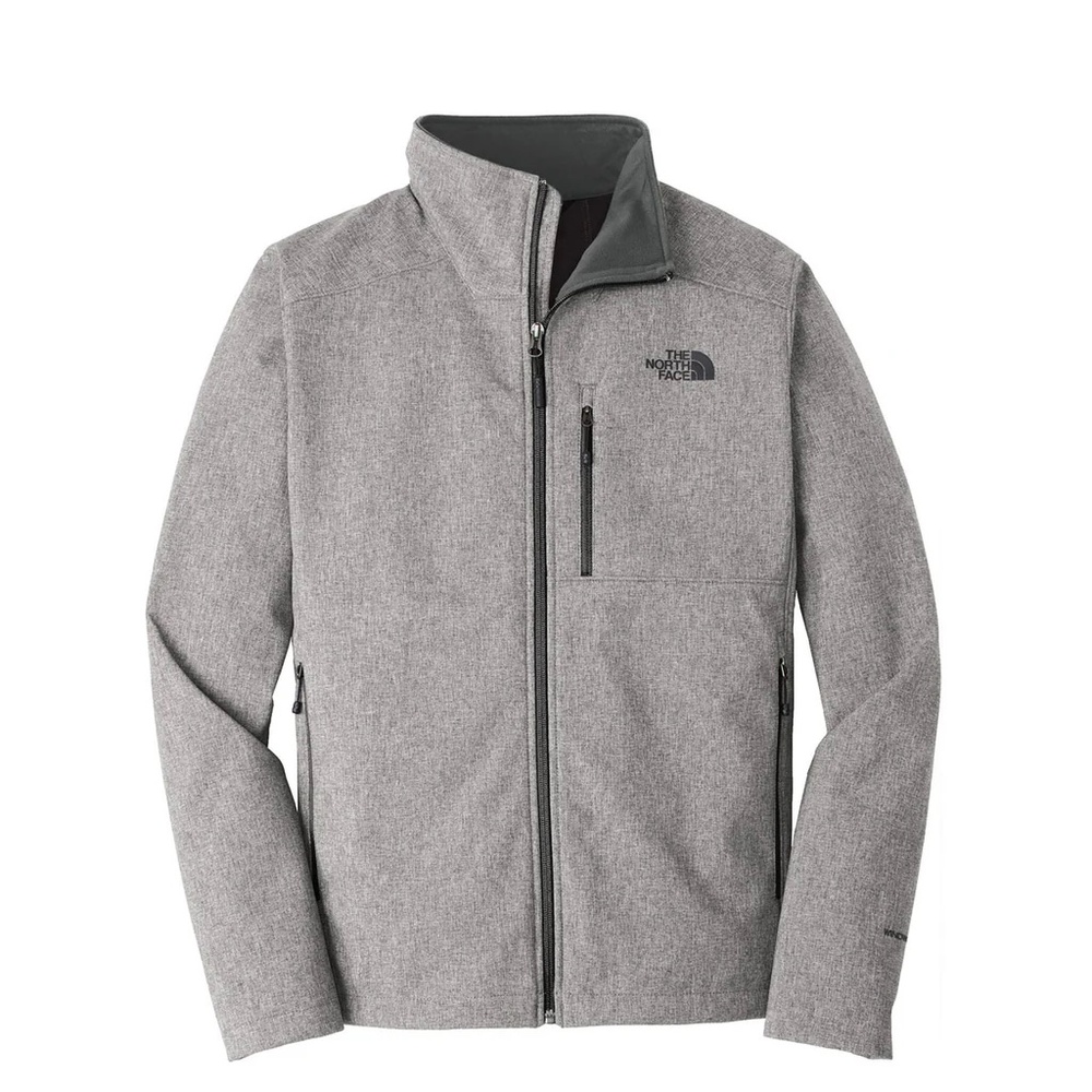 The North Face Men's XL NWOT Grey Heather Apex Barrier Soft Shell Jacket